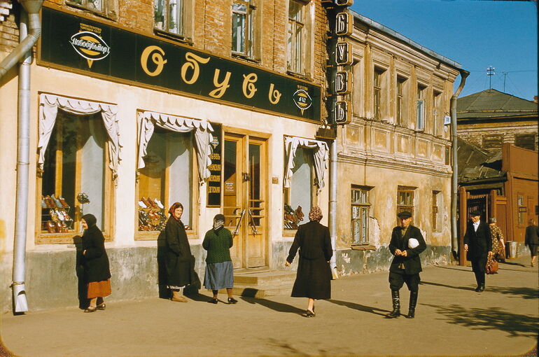 Москва 1956 года в фотографиях Жака Дюпакье 